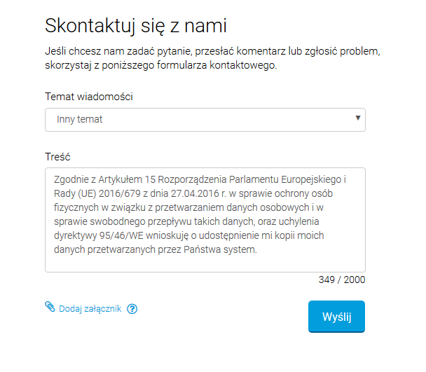 bik napisz do nas